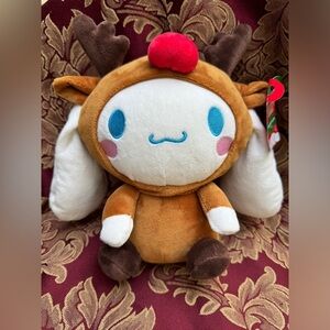 Hello Kitty & Friends Christmas CINNAMOROLL Plush Reindeer